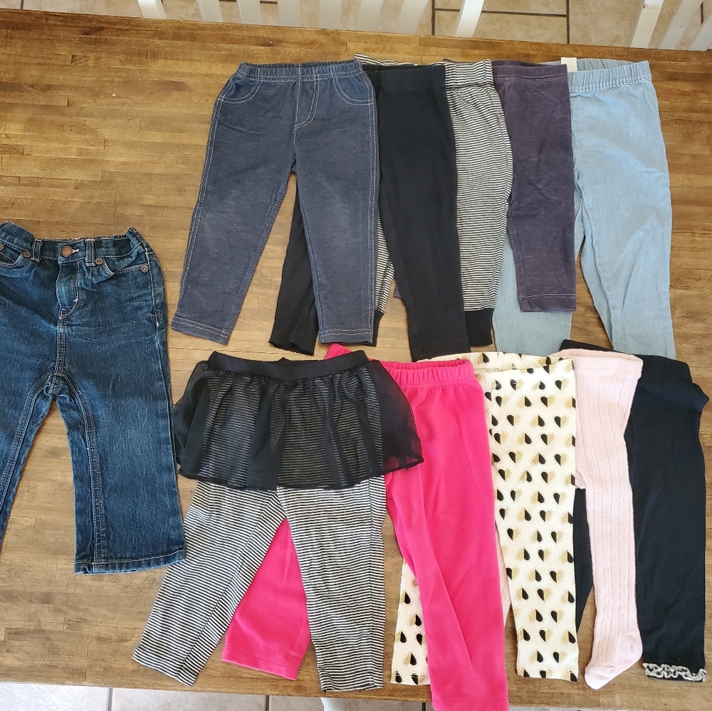 18m Girls Winter Pants Lot